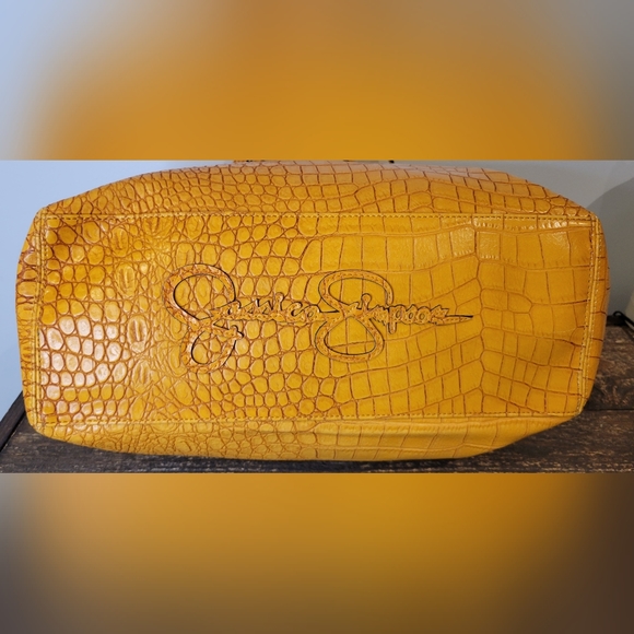 Jessica Simpson Croc Embossed Bag & Wallet- STUFF THE BAG ITEM 1-20 - Picture 7 of 15